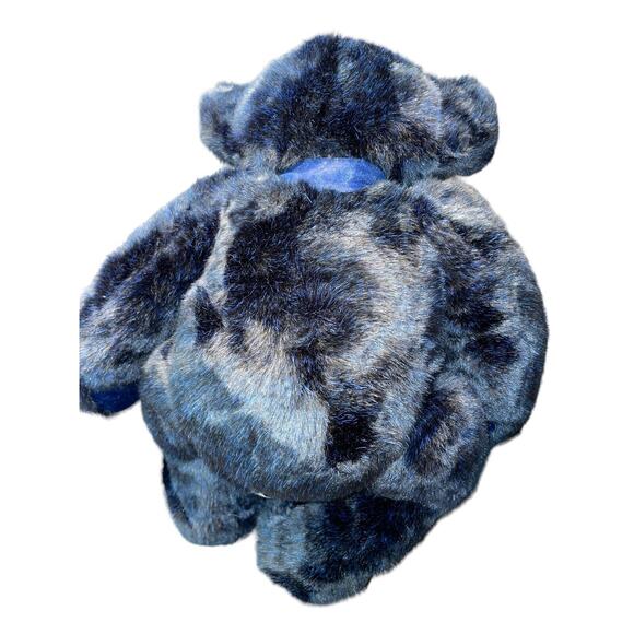 Dakin Applause Teddy Bear Plush Nursery Decor Shower Blue Ribbon Stuffed 16" - Picture 8 of 14